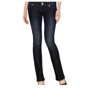 Guess Collection Daredevil Low Rise Crystal Studded Denim Jeans 27